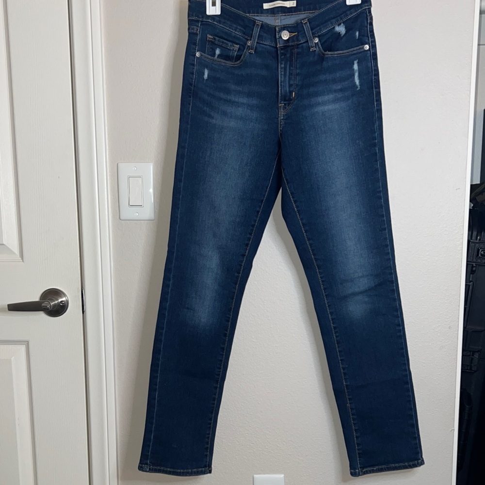 Levi's Dark Blue Classic Straight Women's Jeans